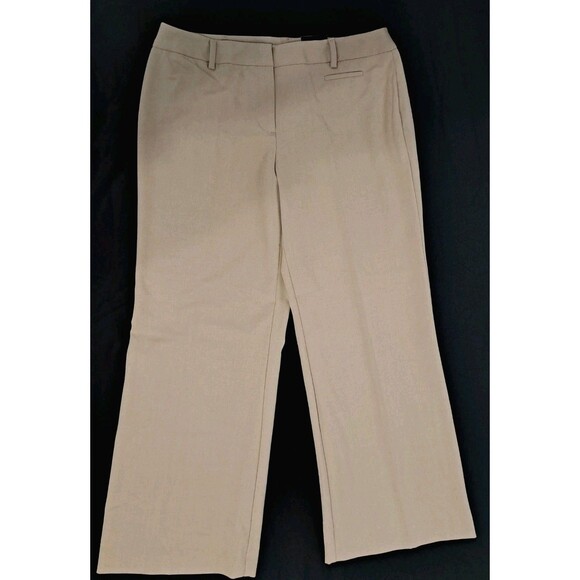 George Women’s Khaki Core Stretch Dress Pants NWT Size 12 Petite - Picture 2 of 12
